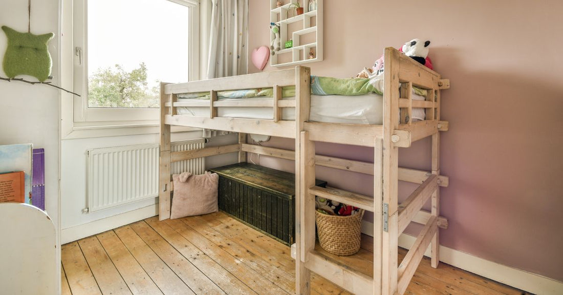 A Bunk Bed in a Small Room